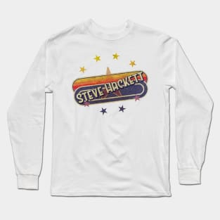 ElaCuteOfficeGirl Vintage Steve Hackett Long Sleeve T-Shirt